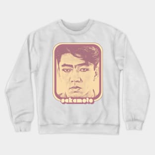 Ryuichi Sakamoto /////// Retro 80s Fan Art Design Crewneck Sweatshirt